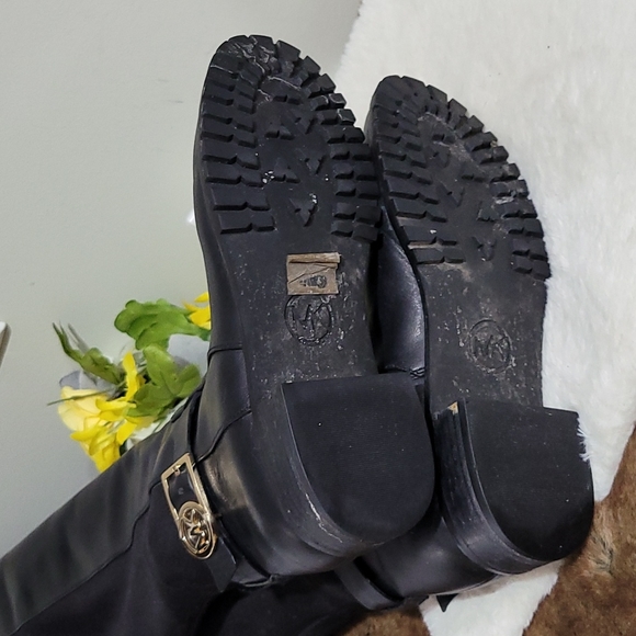 Michael Kors leather boots size 7 - Picture 6 of 8